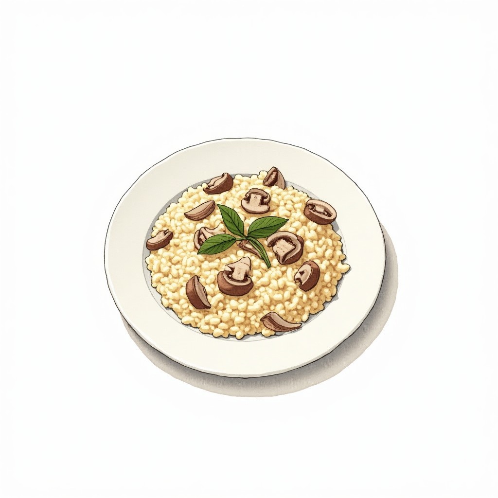 Classic Mushroom Risotto